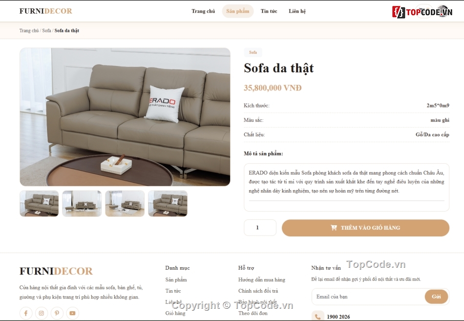 Web bán nội thất,bán nội thất,bán hàng  nội thất